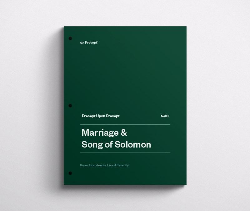 Marriage & Song of Solomon — PUP Workbook (NASB)