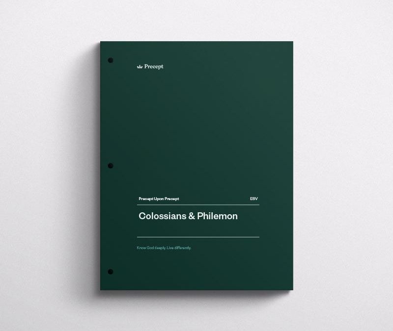 Colossians & Philemon — PUP Workbook (ESV)