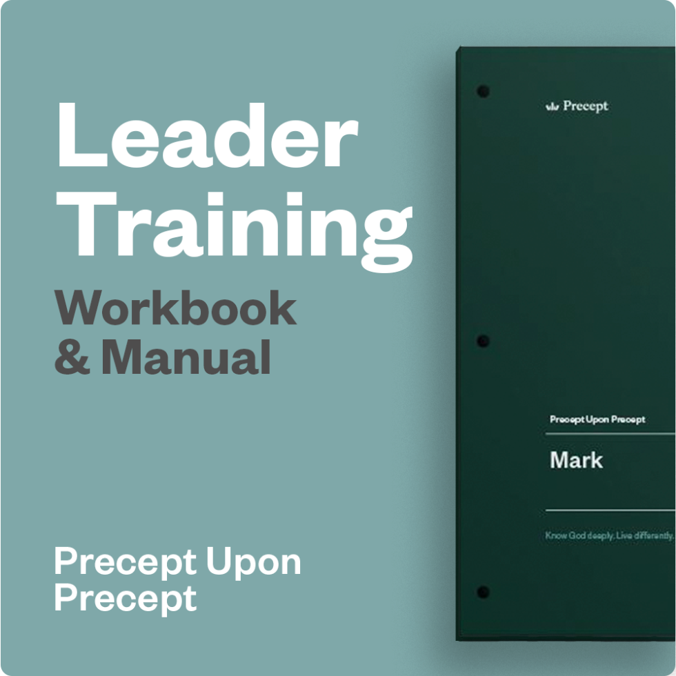 PUP Leader Training Student Manual | Precept Ministries Canada