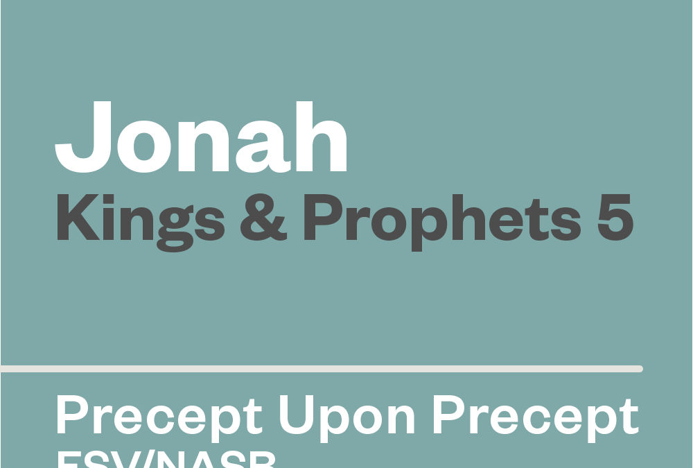 Kings & Prophets Part 5 — Precept Upon Precept