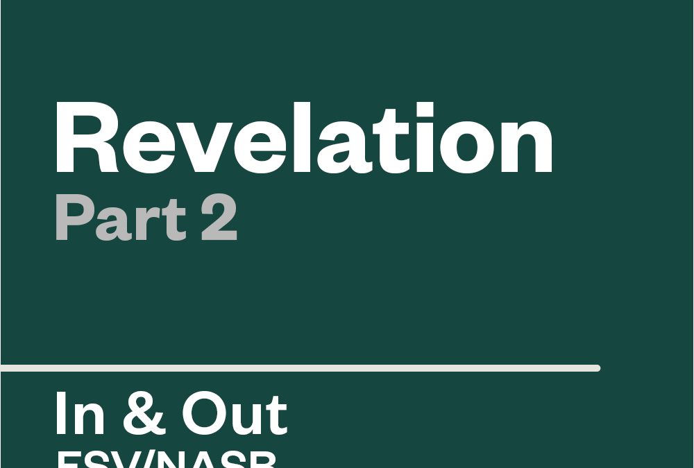 Revelation Part 2 — Tuesday Mornings